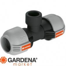 Соединитель T-образный 32 мм x 3/4”-внутренняя резьба Gardena 02791-20.000.00